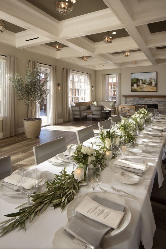 Sophisticated Dinner Party Setup