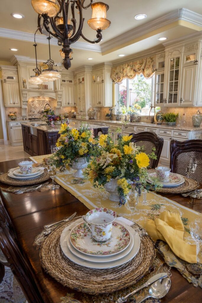 Sophisticated Dinner Party Setup