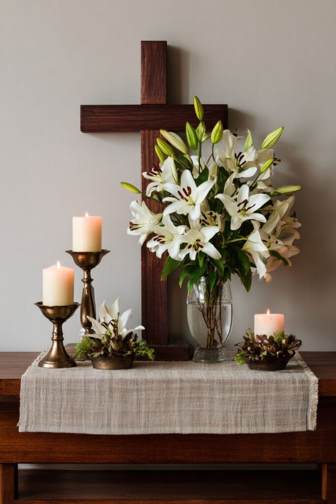 Traditional Religious Easter Reverence