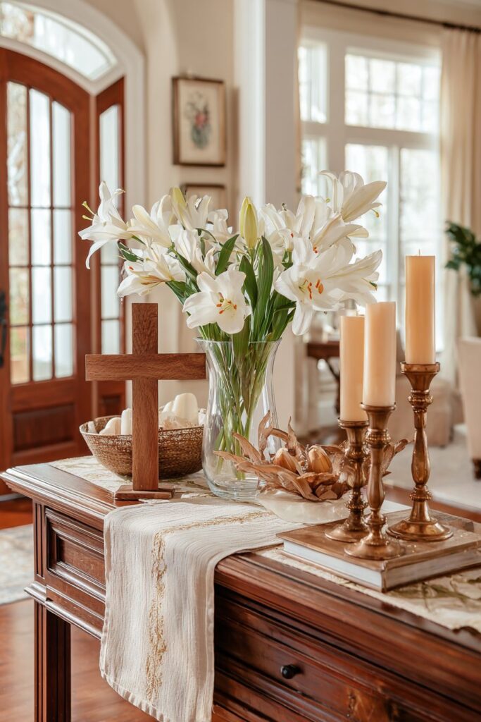 Traditional Religious Easter Reverence