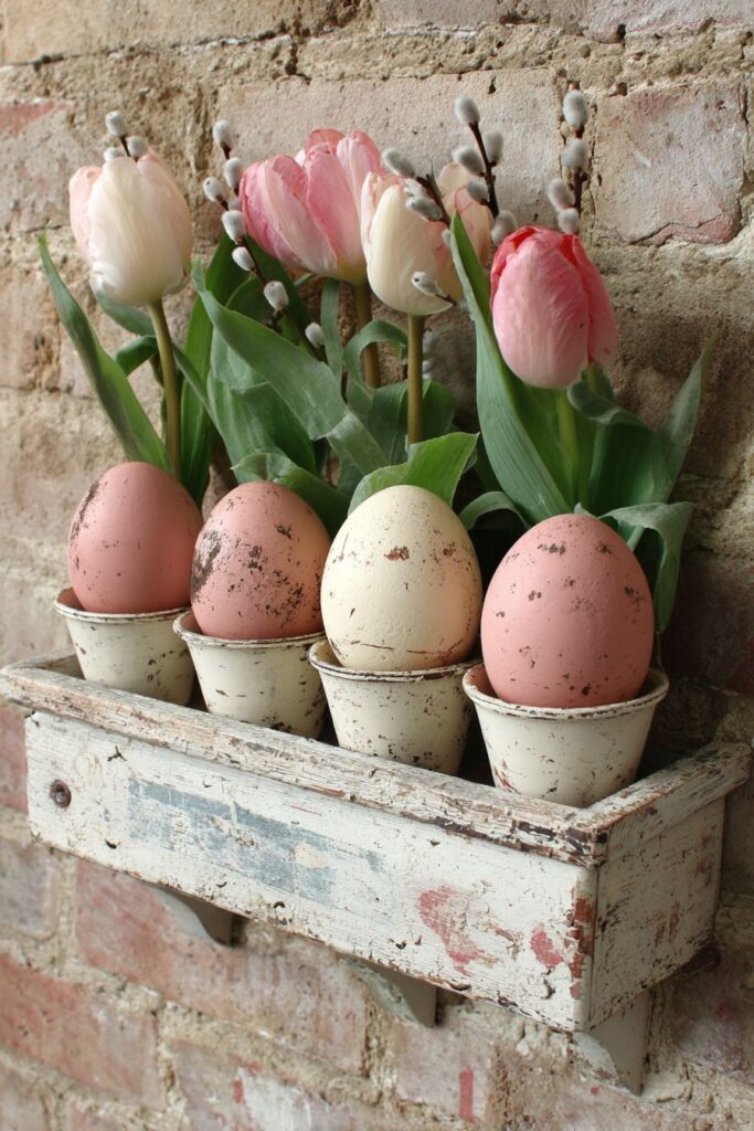 Authentic Rustic Floating Shelf Display