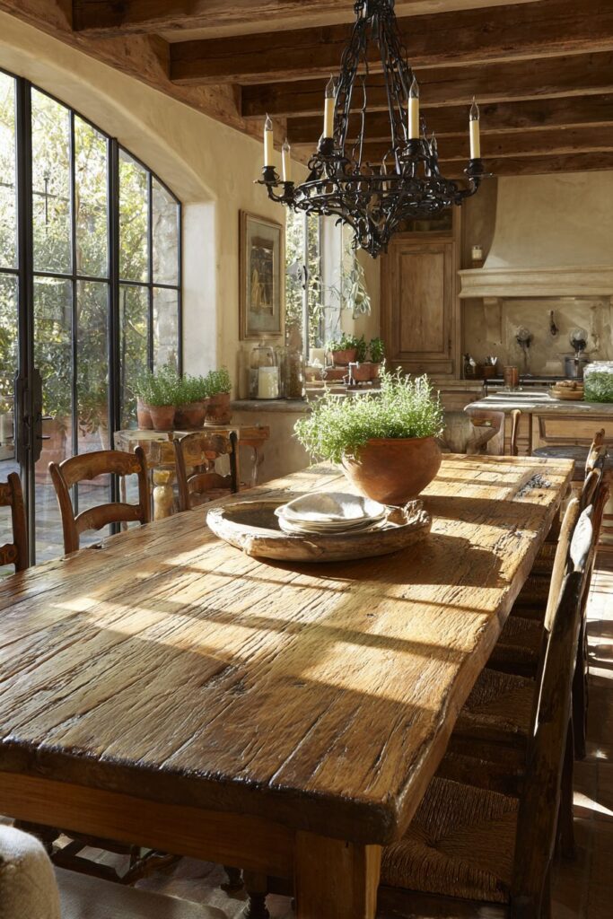 Farmhouse Dining Elegance