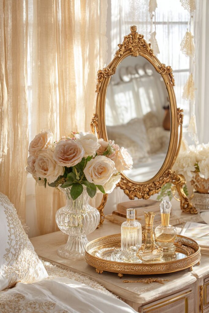 Romantic Gold-Infused Morning Light
