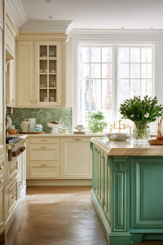 Two-Tone Drama with Waterfall Edge Sophistication