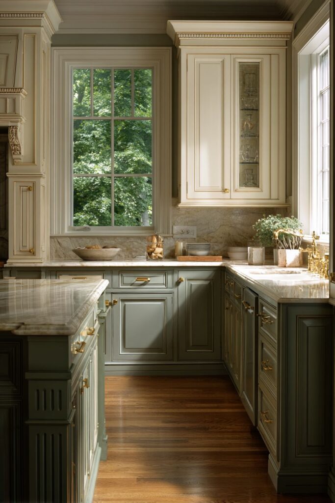 Two-Tone Drama with Waterfall Edge Sophistication