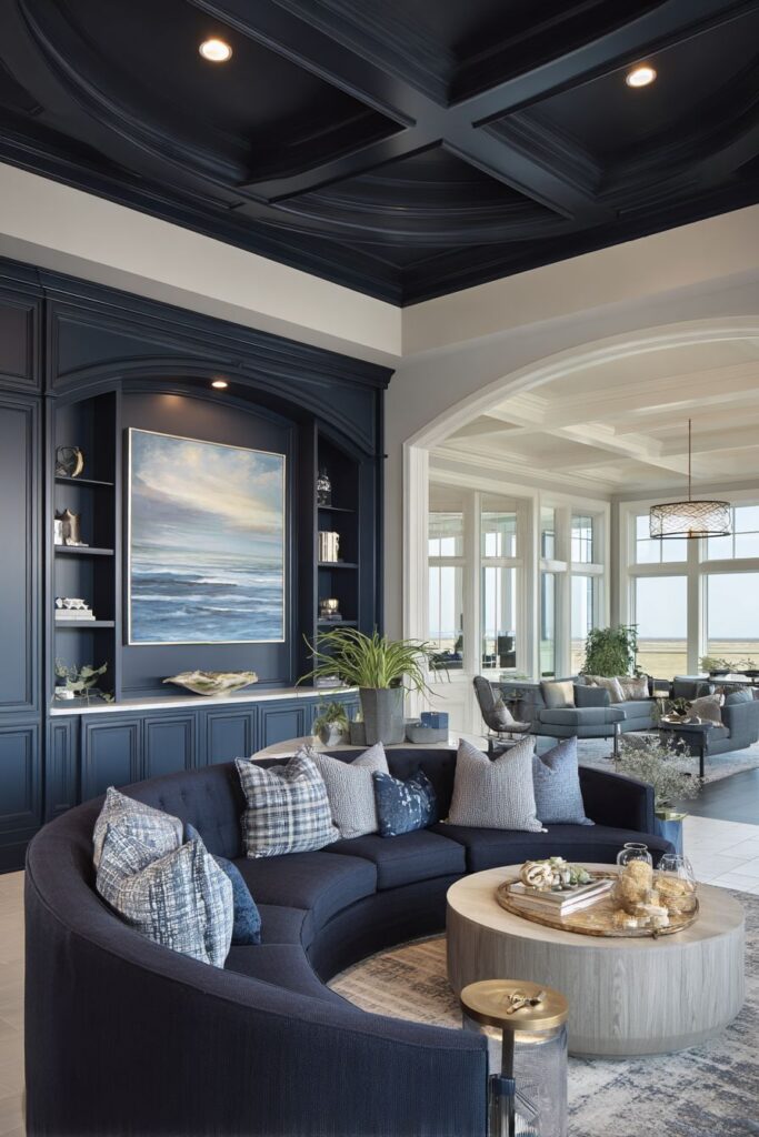 Built-In Entertainment Wall Showcase