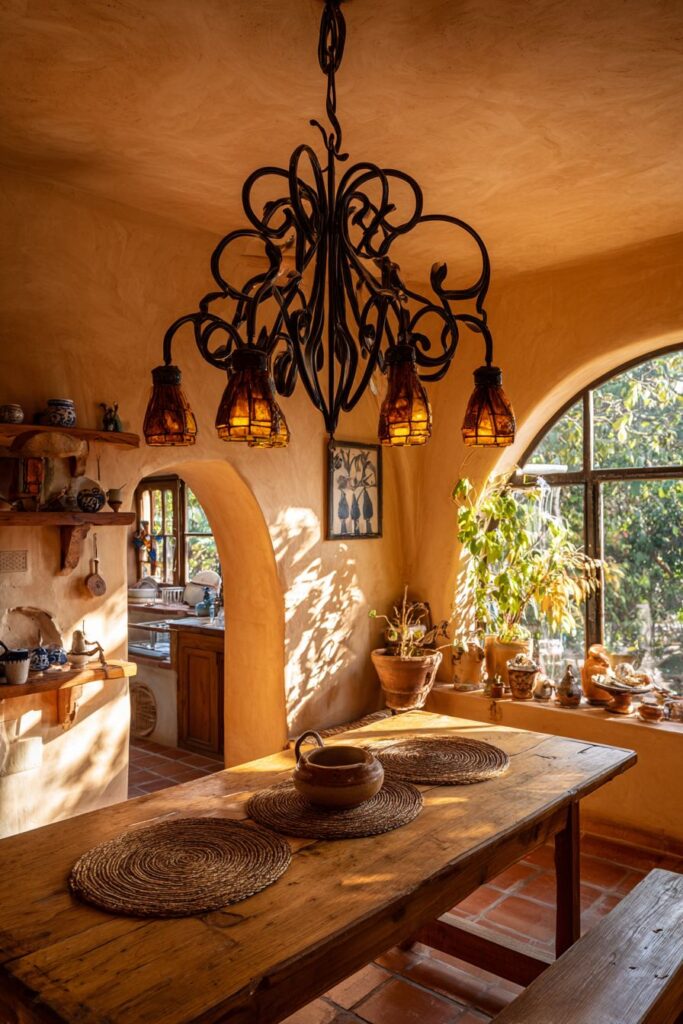 Mediterranean Wrought Iron Romance