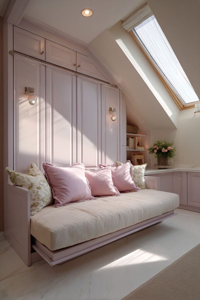 Small Bedroom with Space-Saving Solutions