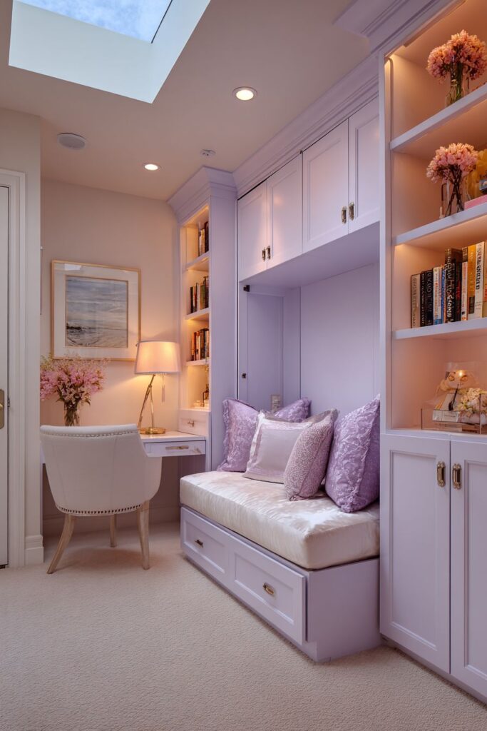 Small Bedroom with Space-Saving Solutions