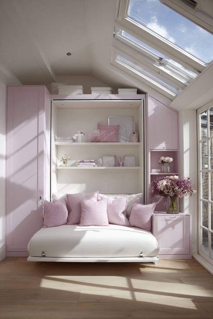 Small Bedroom with Space-Saving Solutions