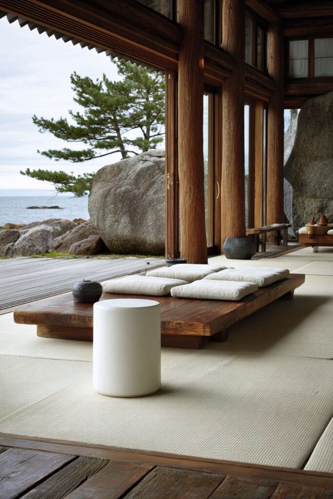 Japanese-Inspired Floor Living