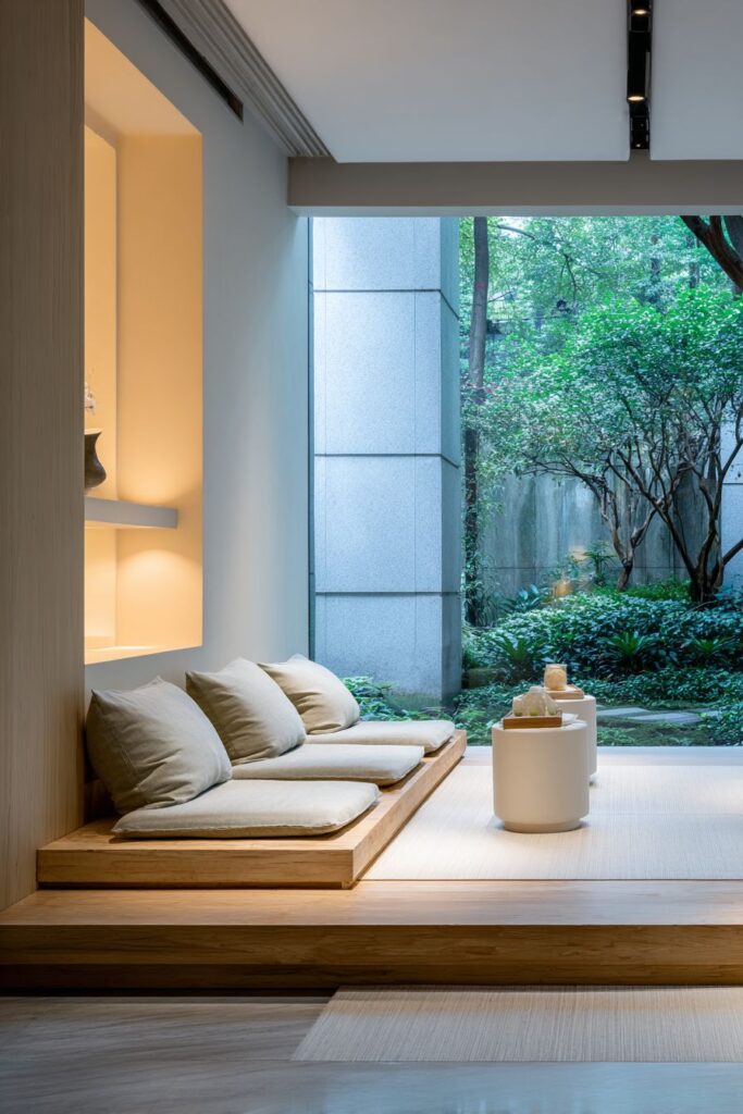 Japanese-Inspired Floor Living