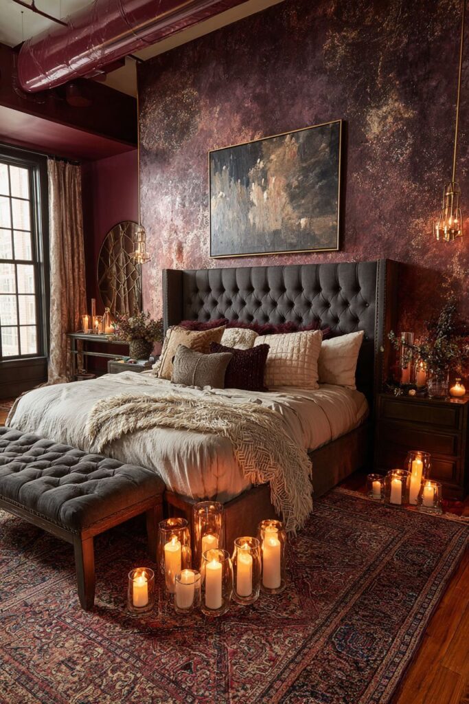 Candlelit Sanctuary with Floating Illumination