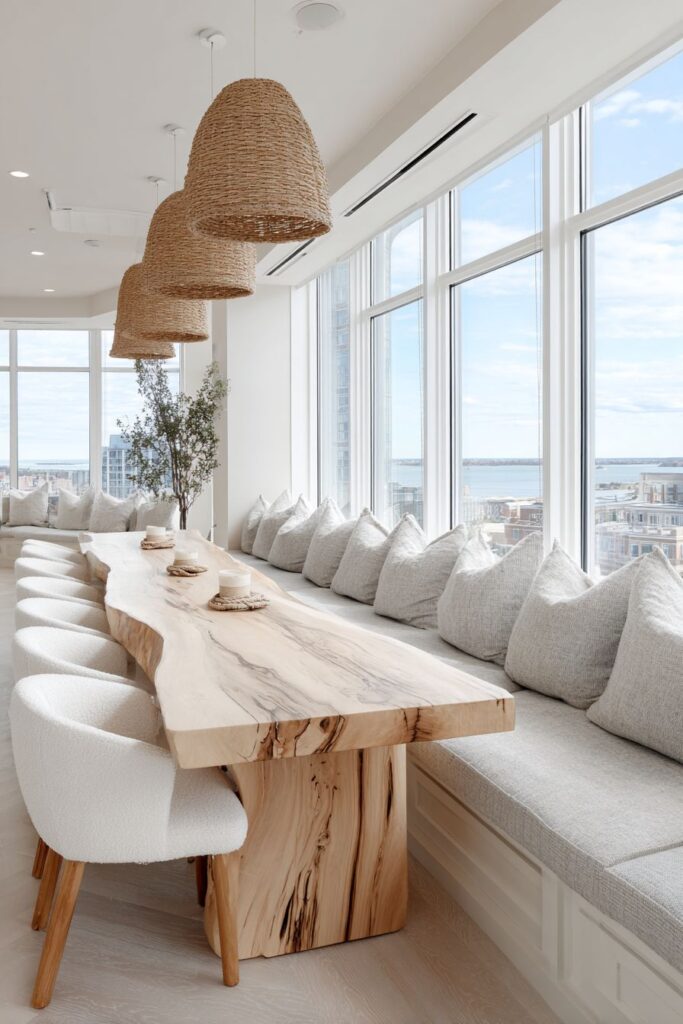 Multi-Functional Workspace Integration with Flexible Seating