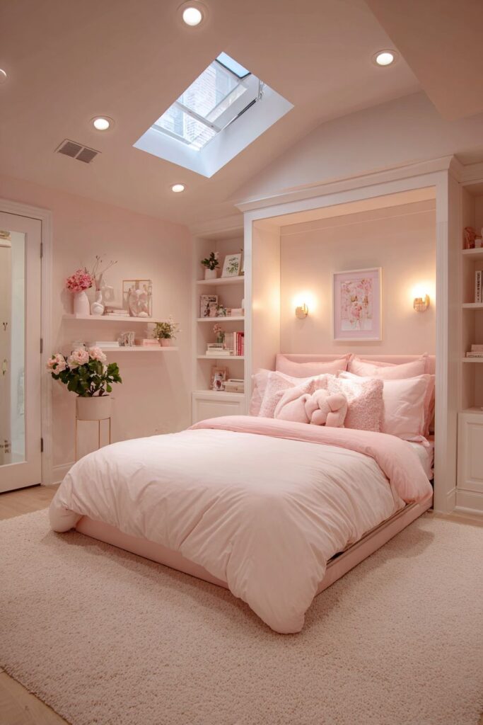 Space-Saving Pink Perfection