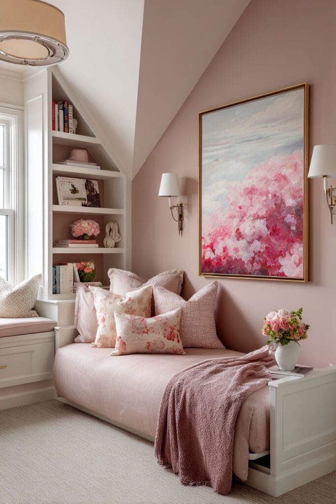 Space-Saving Pink Perfection