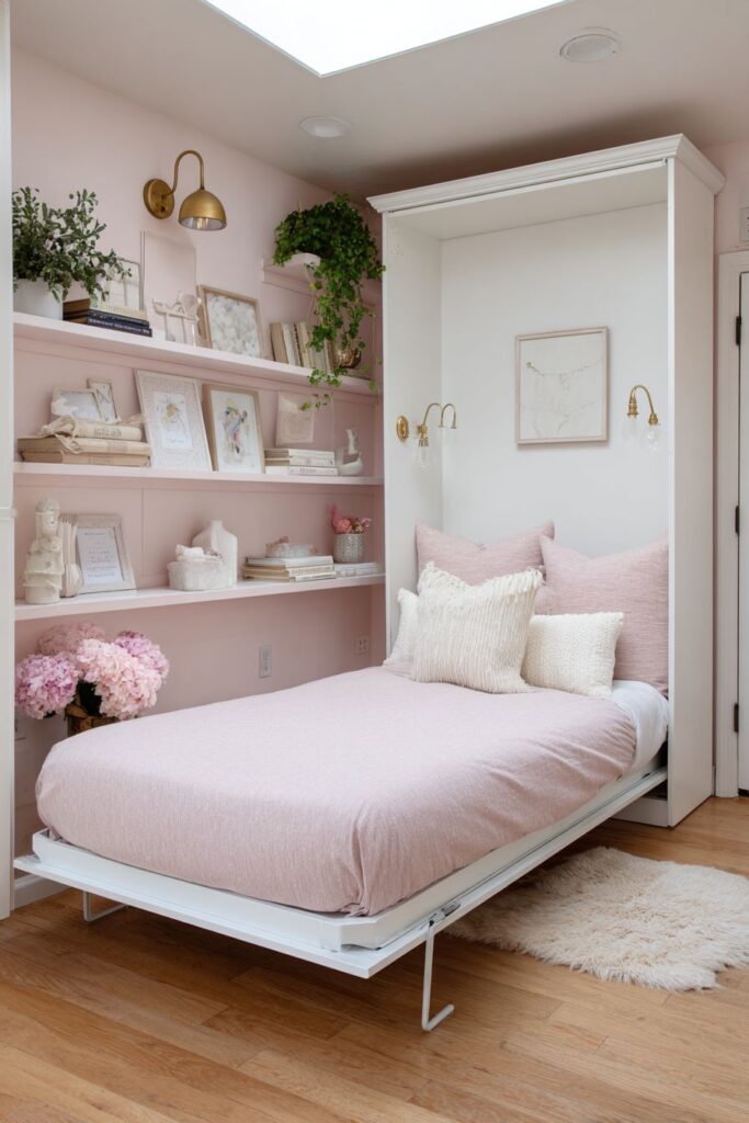 Space-Saving Pink Perfection