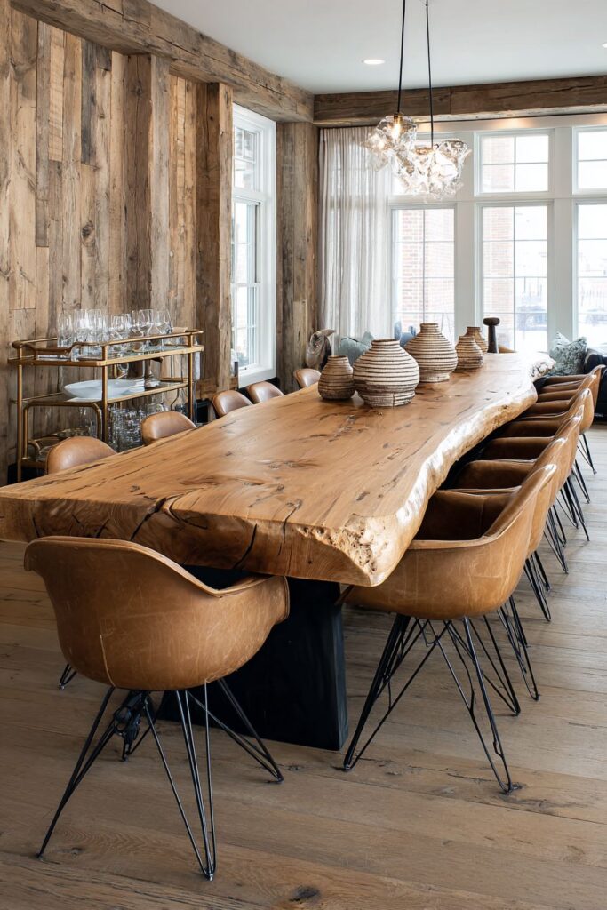 Mid-Century Modern Terracotta Fusion