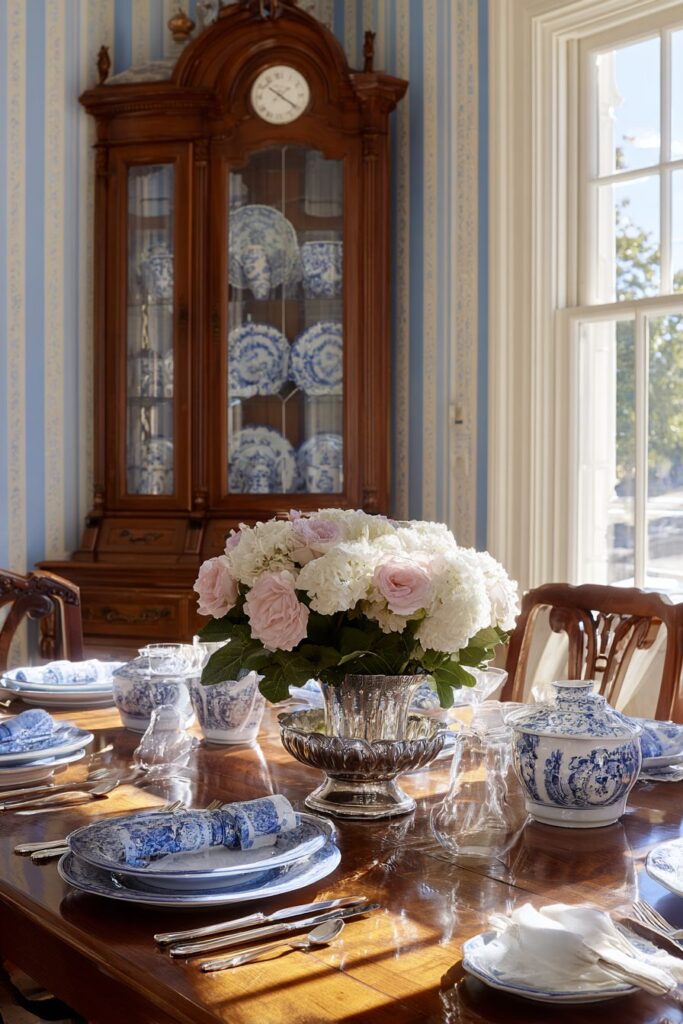 Corner Hutch Transferware Collection