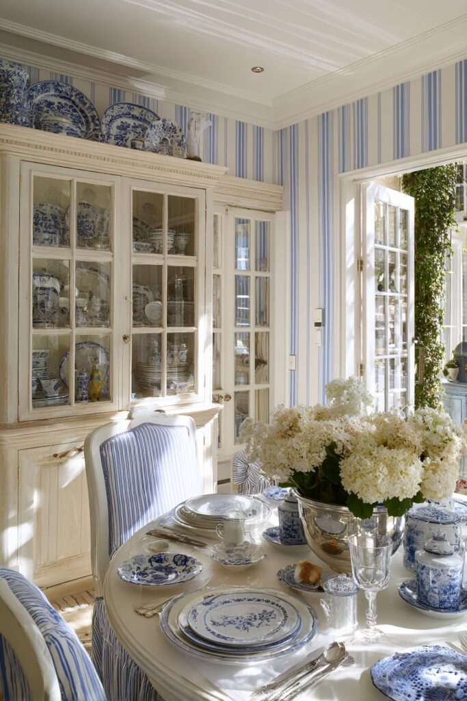 Corner Hutch Transferware Collection