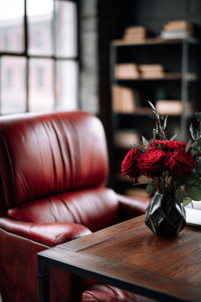 Sophisticated Home Office with Executive Flair