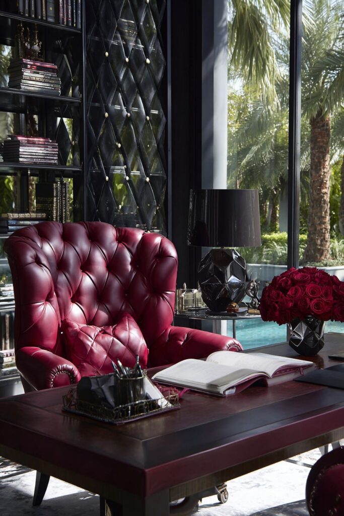 Sophisticated Home Office with Executive Flair