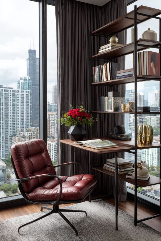 Sophisticated Home Office with Executive Flair