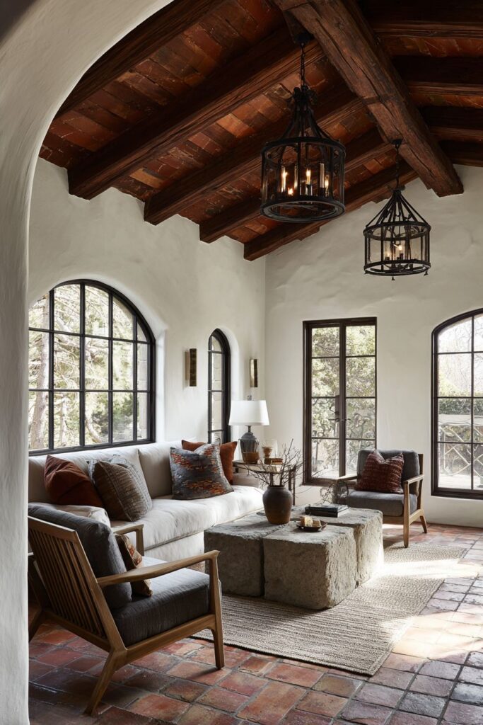 Mediterranean Warmth with Terracotta and Stucco