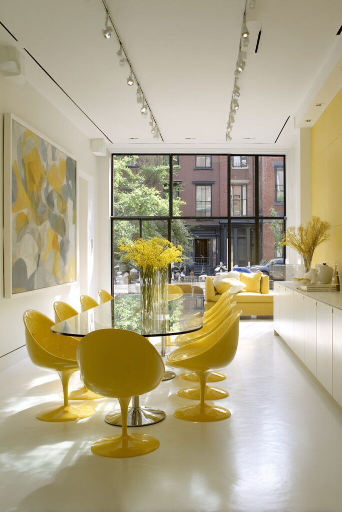 Modern Canary Yellow Sophistication