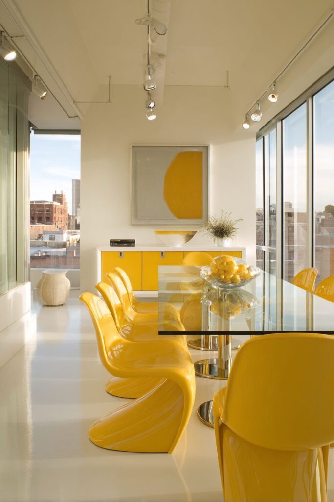 Modern Canary Yellow Sophistication