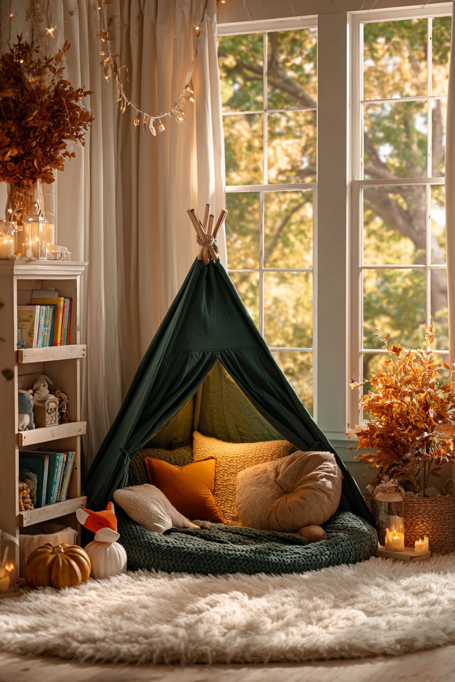 Design a Reading Nook Forest Hideaway