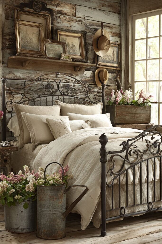 Integrate Rustic Iron and Metal Accents