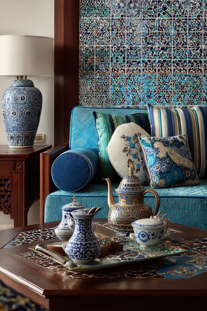 Geometric Tile Feature Wall Masterpiece