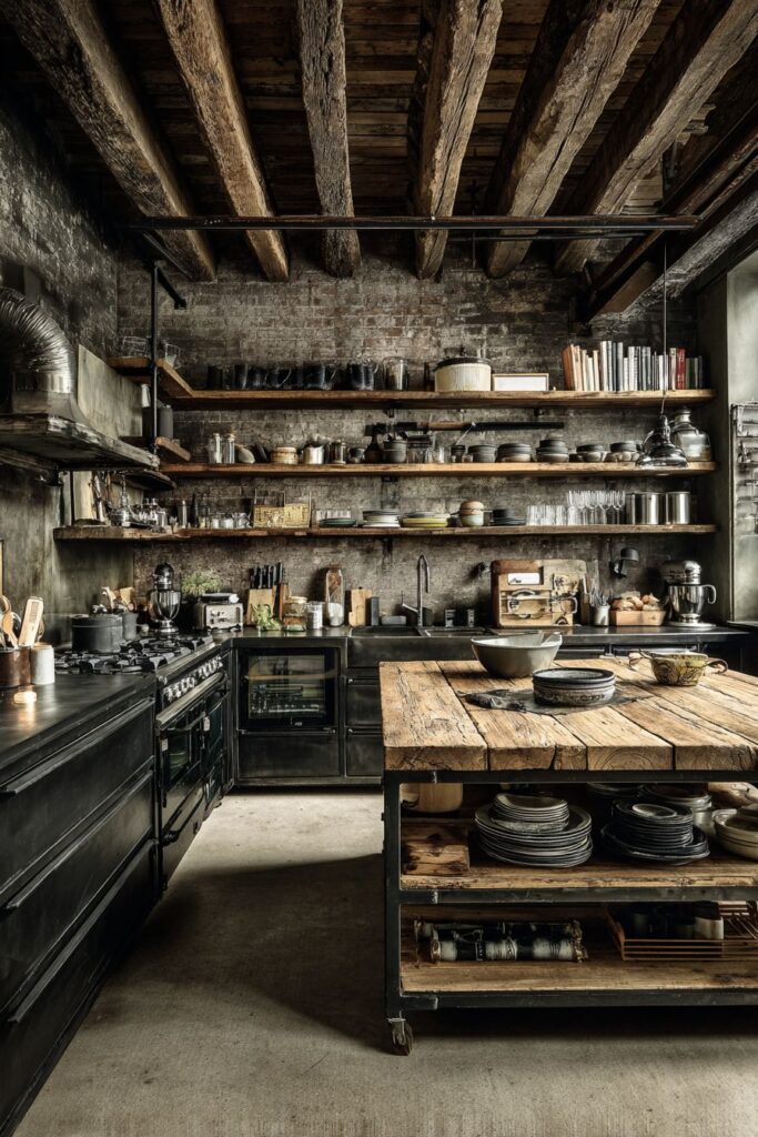 Industrial-Style Raw Materials and Mixed Textures