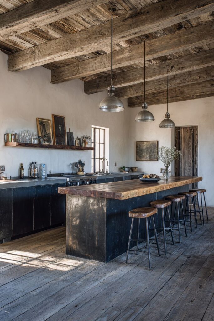 Industrial-Style Raw Materials and Mixed Textures