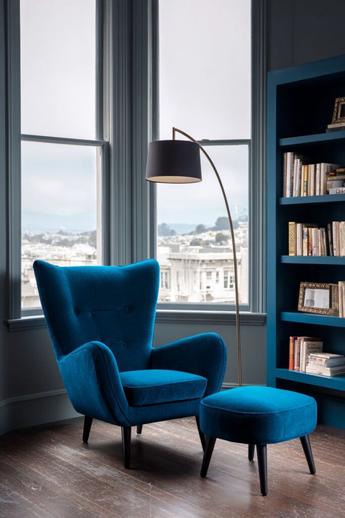 Reading Retreat: Peacock Blue Literary Corner