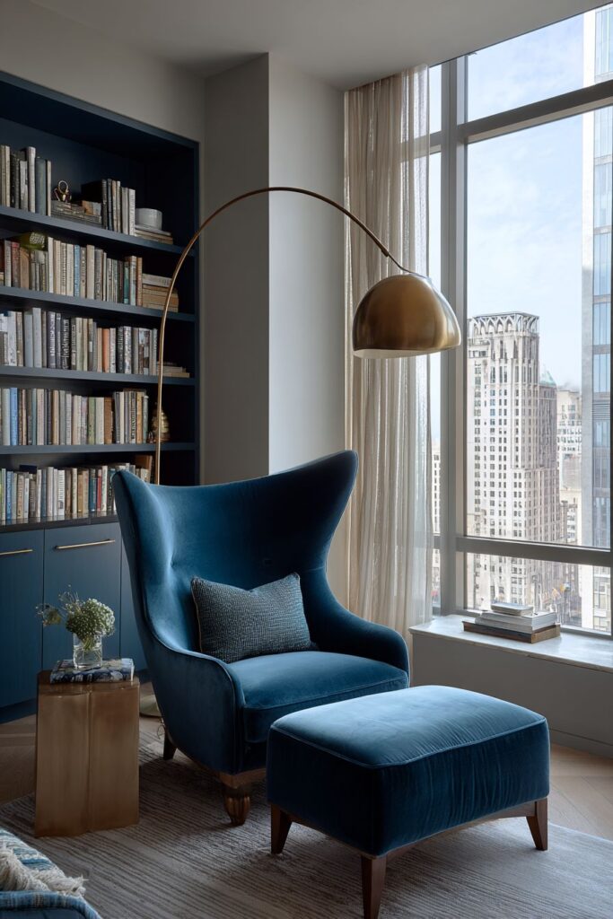 Reading Retreat: Peacock Blue Literary Corner