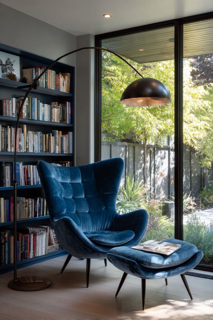 Reading Retreat: Peacock Blue Literary Corner