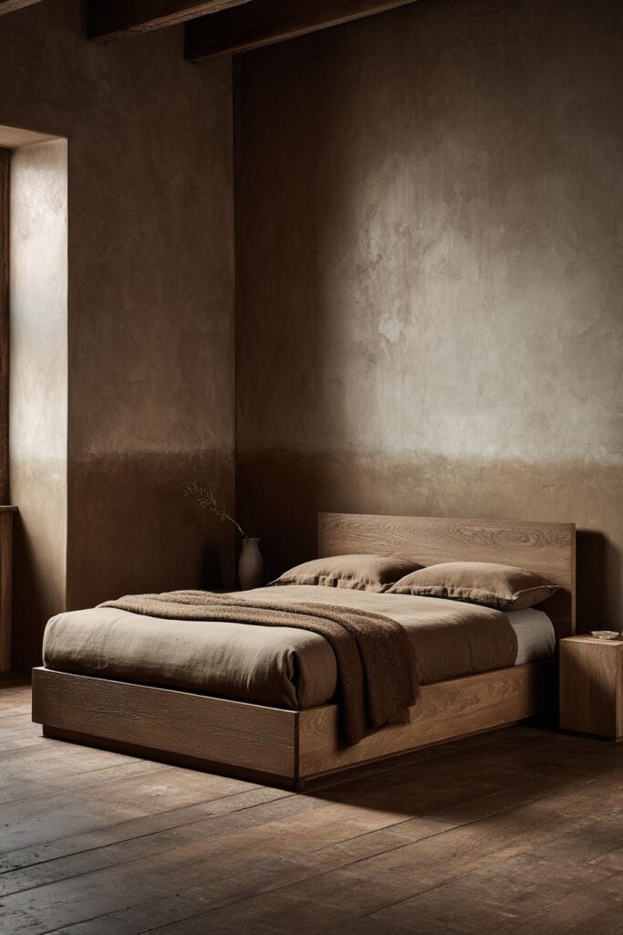 Minimalist Brown Ombre Serenity