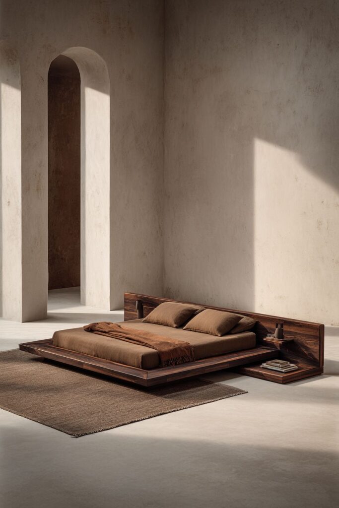 Minimalist Brown Ombre Serenity