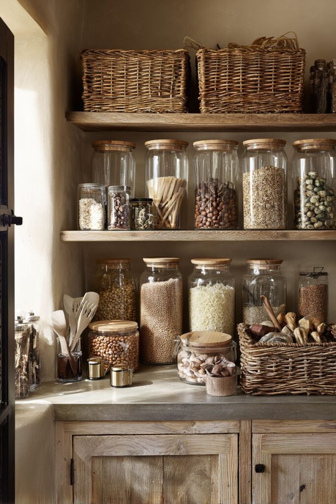 Organic Pantry Organization Systems