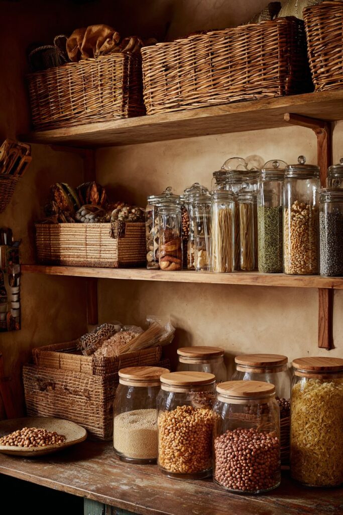 Organic Pantry Organization Systems