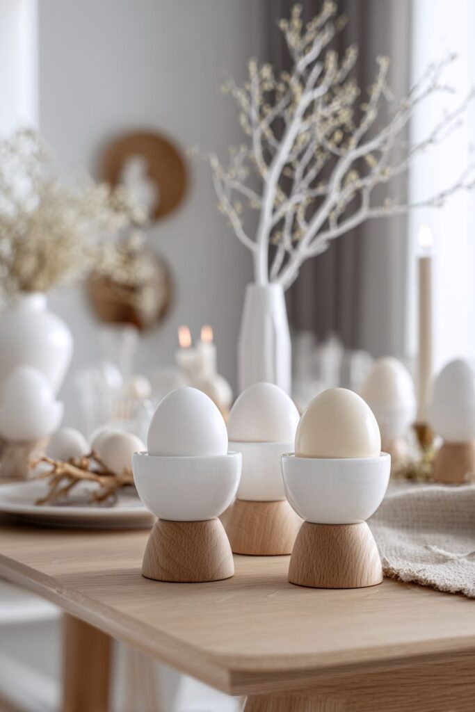 Scandinavian Serenity Easter Table