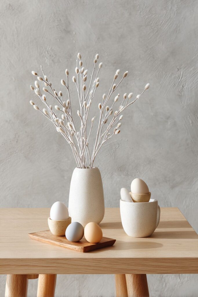 Scandinavian Serenity Easter Table