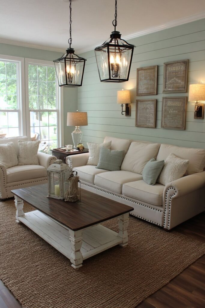 Farmhouse Charm: Rustic Elegance with Modern Comfort