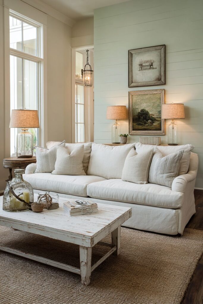 Farmhouse Charm: Rustic Elegance with Modern Comfort