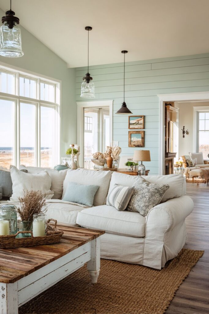 Farmhouse Charm: Rustic Elegance with Modern Comfort
