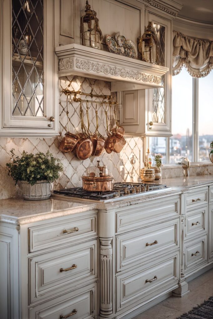 French Country Travertine Romance
