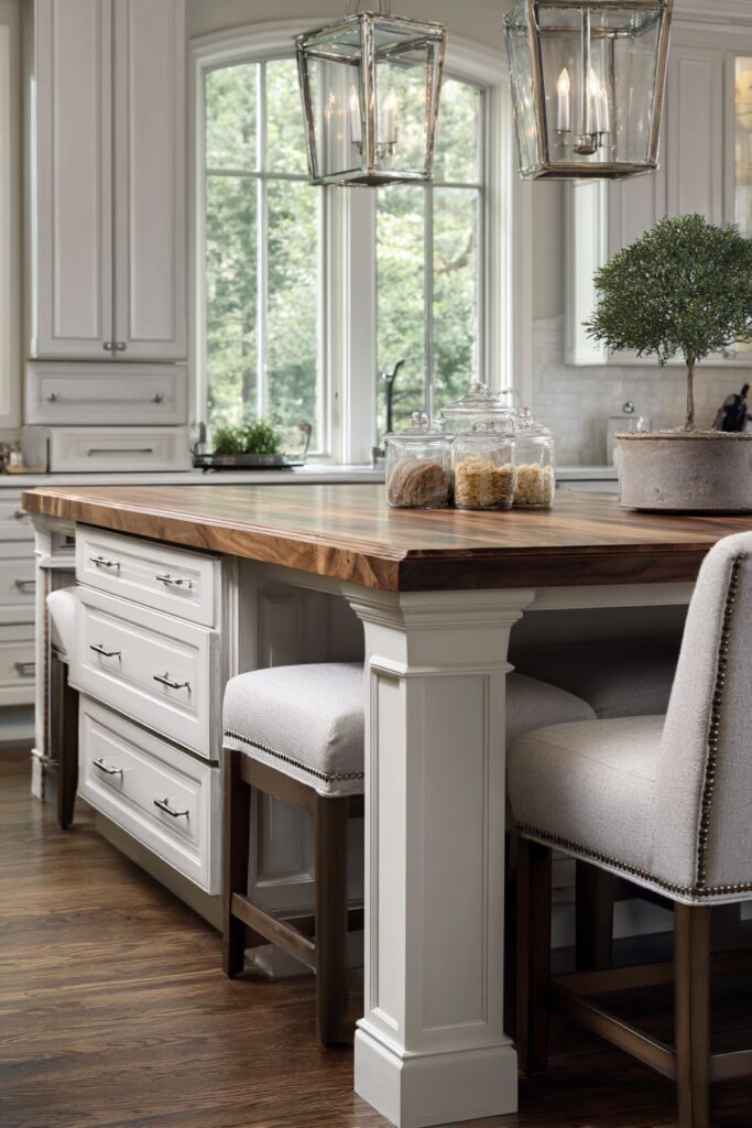 Transitional Two-Tone Elegance