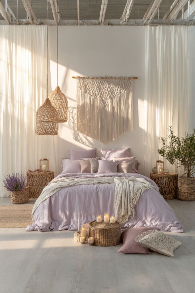 Bohemian Bedroom with Artisan Touches
